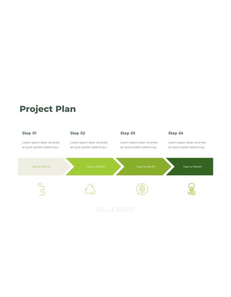 Green Business animated Presentation Templates