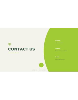 Green Business animated Presentation Templates