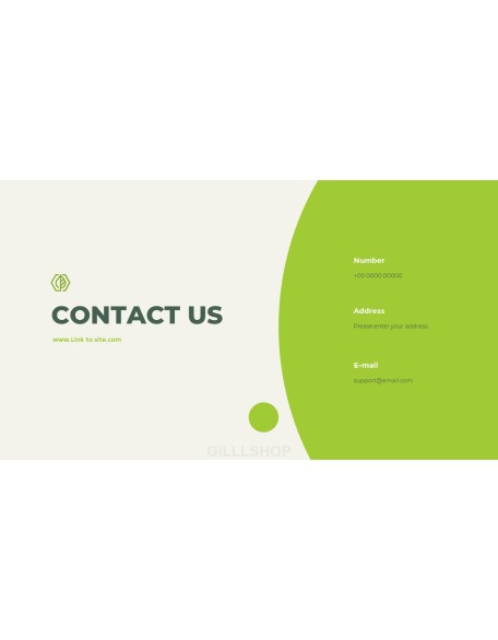 Green Business animated Presentation Templates