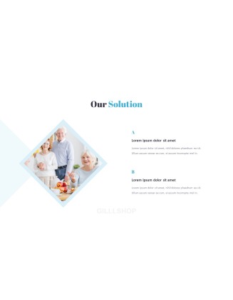 Senior Care Pitch Deck animated Template