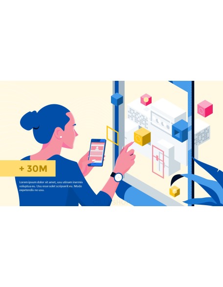 Application Pitch Deck Design Animated Design