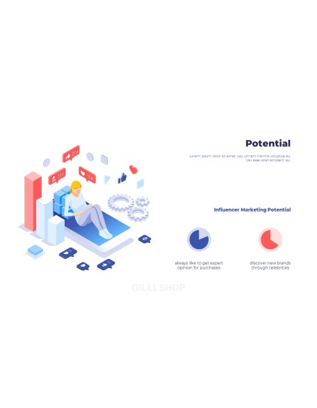 Social Media Pitch Deck animated Presentation Templates