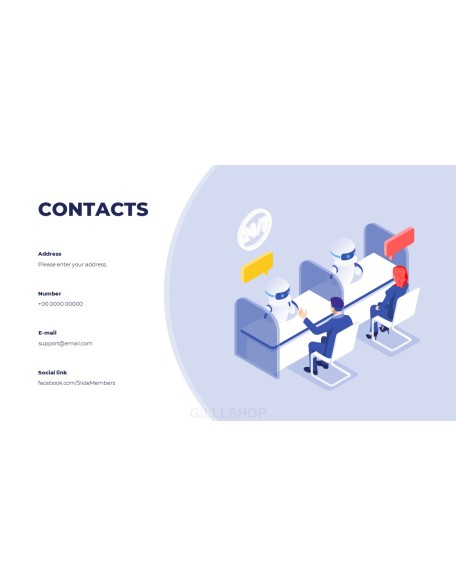 Social Media Pitch Deck animated Presentation Templates
