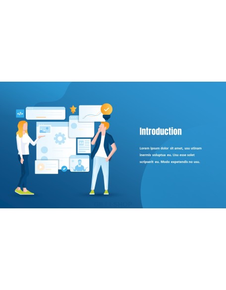 Secure & Easy Payment Animation Template PPT Background