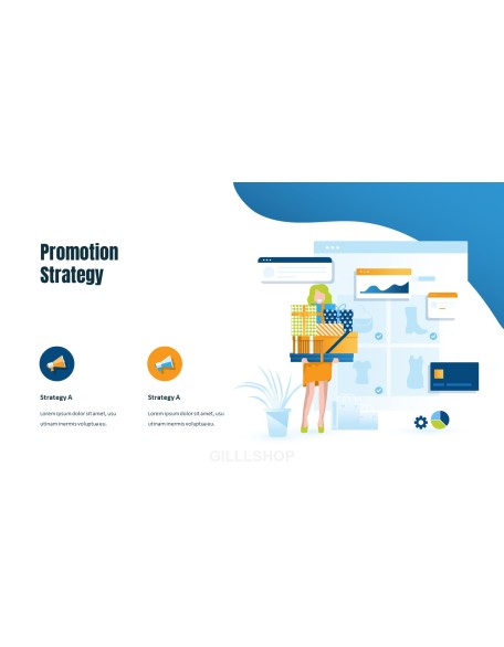 Secure & Easy Payment Animation Template PPT Background