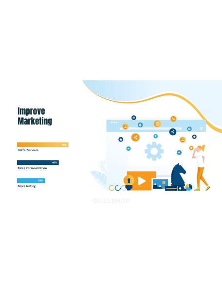 Secure & Easy Payment Animation Template PPT Background