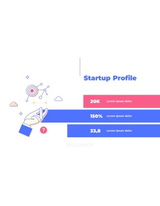 Startup Pitch Deck Flat Animation Design