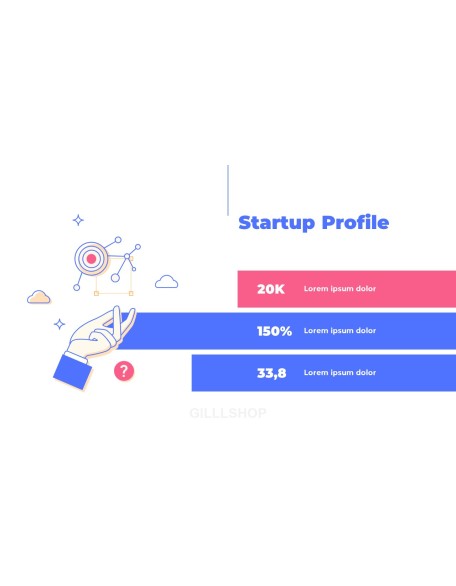 Startup Pitch Deck Flat Animation Design