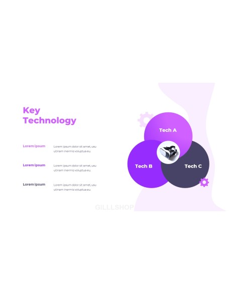 Technology Concept Business Pitch Deck Animated Design