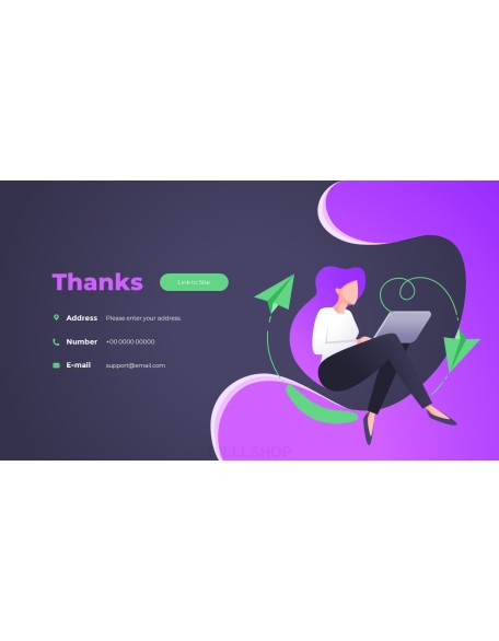 Technology Concept Business Pitch Deck Animated Design