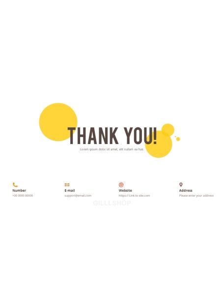 Startup Pitch Deck Circle Animation Design Template