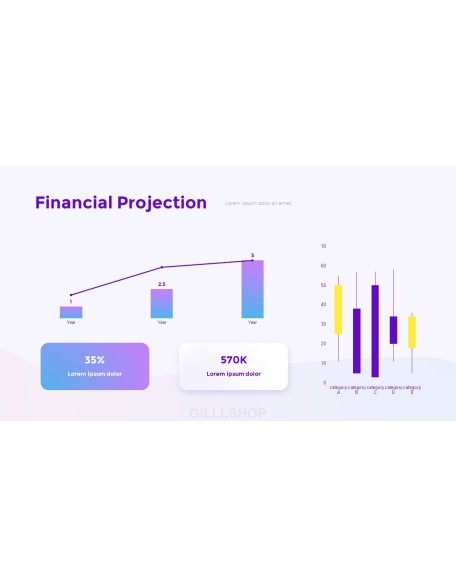 Financial Group Pitch Deck animated Template powerpoint animation