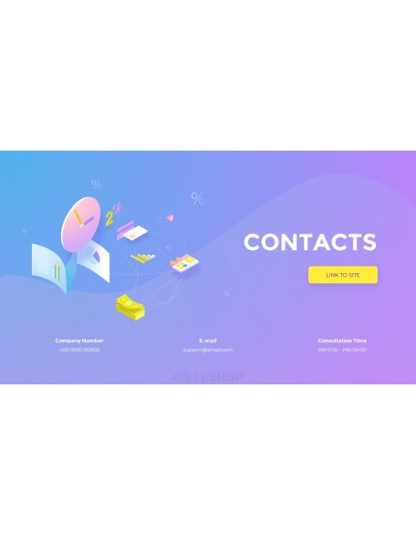 Financial Group Pitch Deck animated Template powerpoint animation