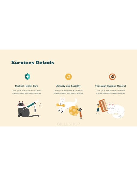 Premium Pet Care Service Animated Design powerpoint animation