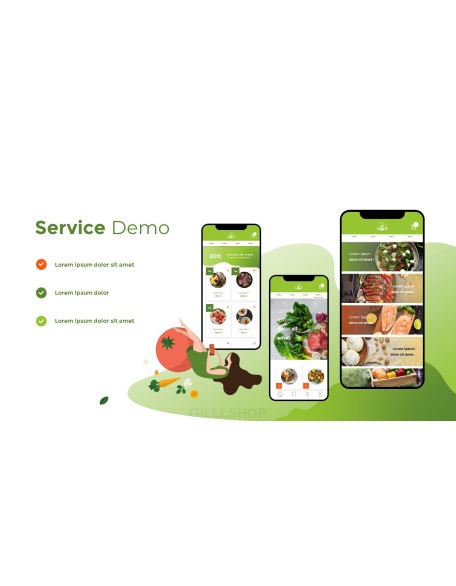Healthy Food Order Online Animation PPT Download powerpoint animation