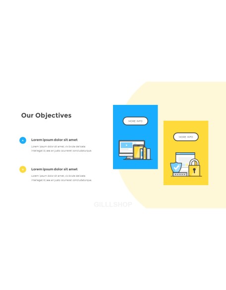 Flat Design Layout Pitch Deck animated Template powerpoint animation