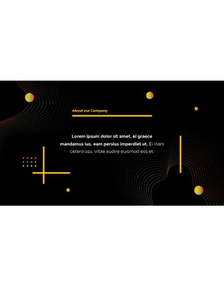 Electronic Pattern Pitch Deck Design animated PowerPoint Templates powerpoint animation