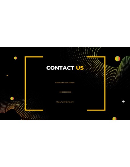Electronic Pattern Pitch Deck Design animated PowerPoint Templates powerpoint animation