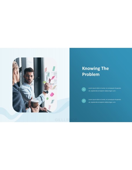 Simple Wave Background Pitch Deck Animated Design powerpoint animation