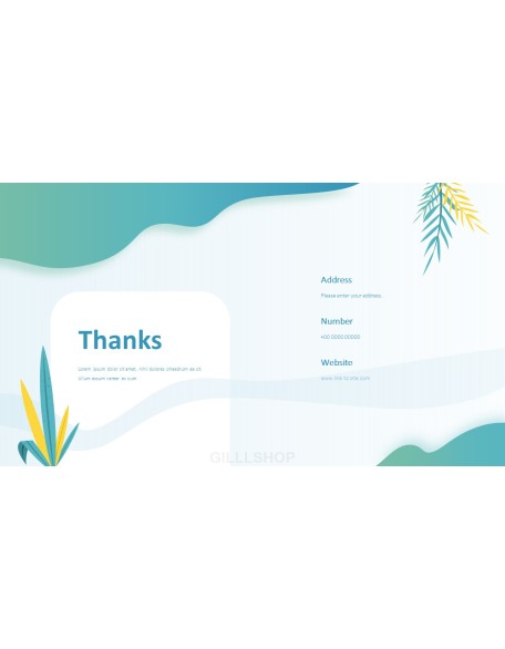 Simple Wave Background Pitch Deck Animated Design powerpoint animation