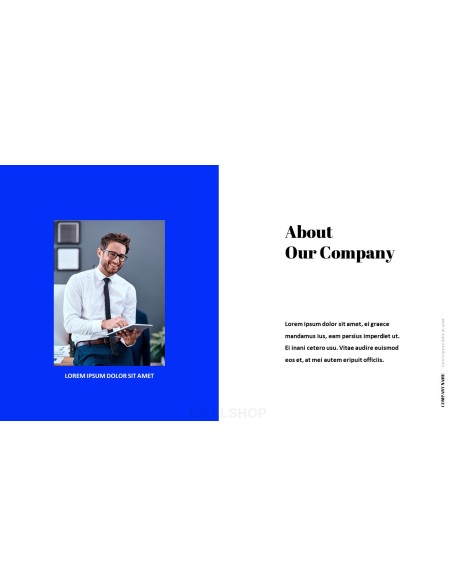 Simple Color Pitch Deck Template Animated Slides powerpoint animation