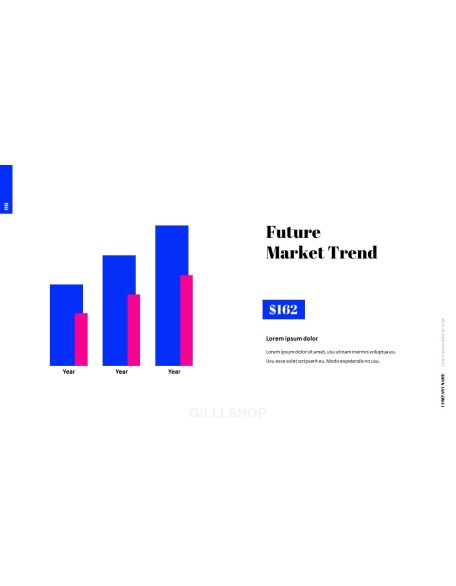 Simple Color Pitch Deck Template Animated Slides powerpoint animation