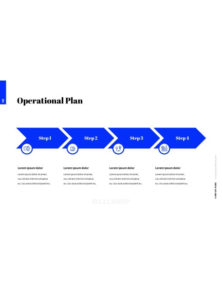 Simple Color Pitch Deck Template Animated Slides powerpoint animation