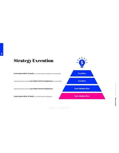 Simple Color Pitch Deck Template Animated Slides powerpoint animation