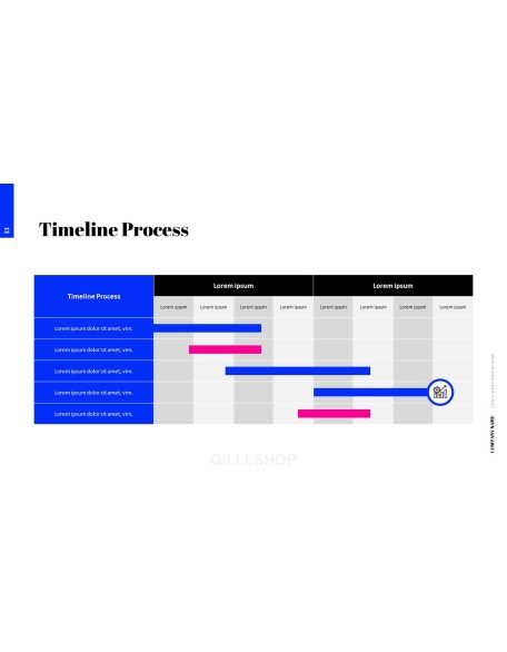 Simple Color Pitch Deck Template Animated Slides powerpoint animation