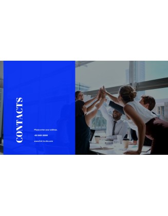 Simple Color Pitch Deck Template Animated Slides powerpoint animation
