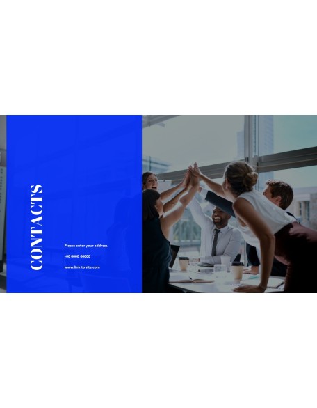 Simple Color Pitch Deck Template Animated Slides powerpoint animation