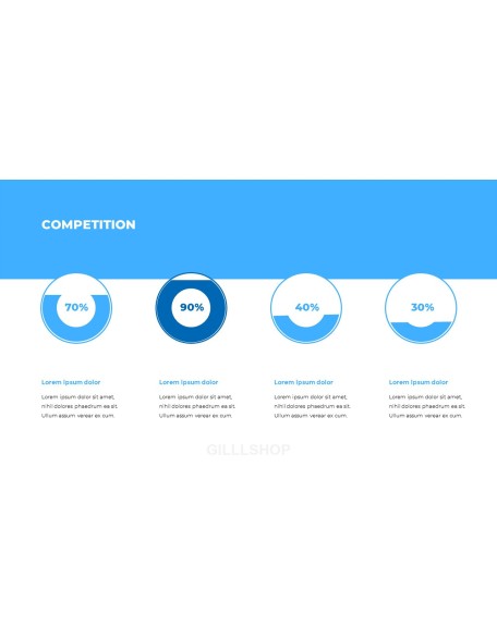 Blue Business Illustration Pitch Deck Powerpoint Presentation Video powerpoint animation