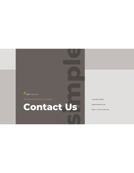 Simple Design Pitch Deck Powerpoint Presentation Video