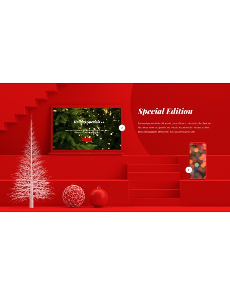 Holiday Specials Concept Template Animation Presentation