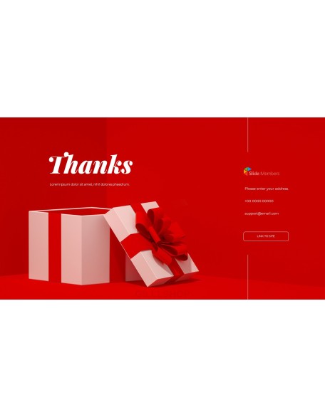 Holiday Specials Concept Template Animation Presentation