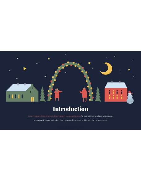 Christmas Fair Design Pitch Deck Animation Templates