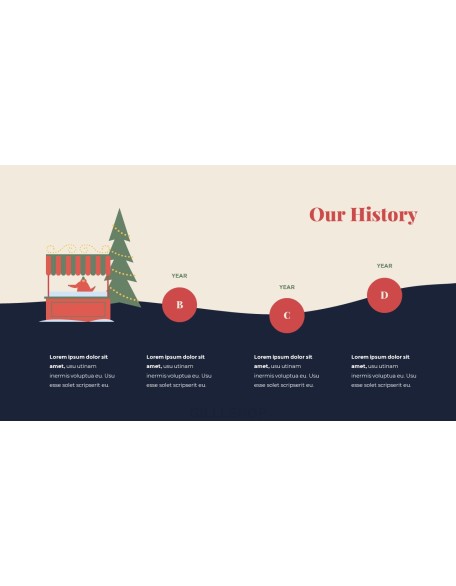 Christmas Fair Design Pitch Deck Animation Templates