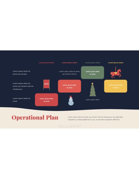 Christmas Fair Design Pitch Deck Animation Templates