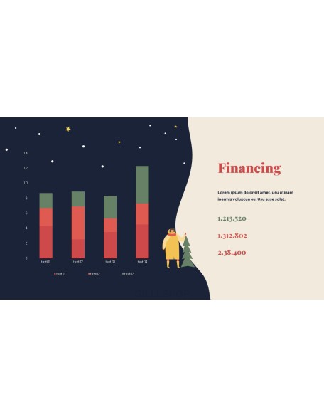 Christmas Fair Design Pitch Deck Animation Templates