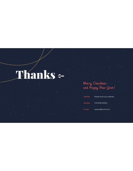 Christmas Fair Design Pitch Deck Animation Templates