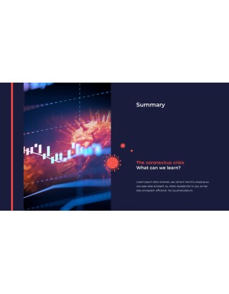 Covid 19 Economic Impact powerpoint animation template