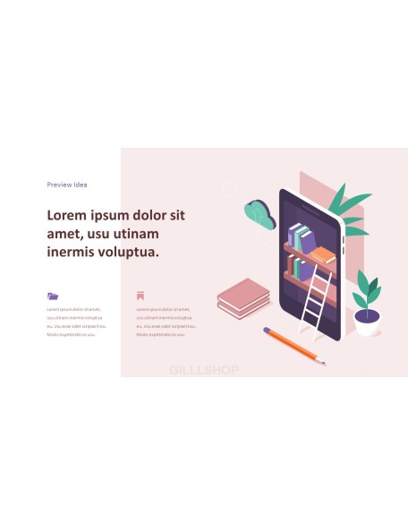 Online Education at Home Deck Animation Templates