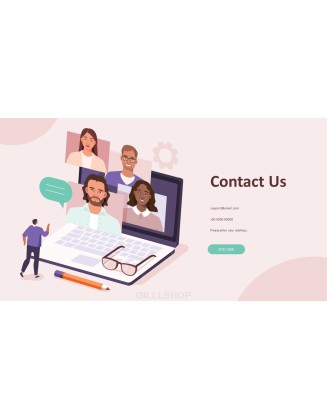 Online Education at Home Deck Animation Templates