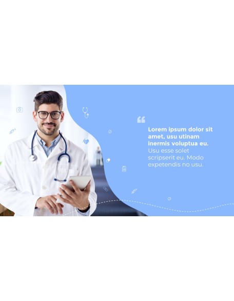 Online Medical Support Deck Animated Slides in PowerPoint