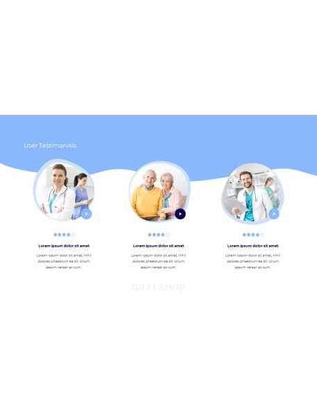 Online Medical Support Deck Animated Slides in PowerPoint