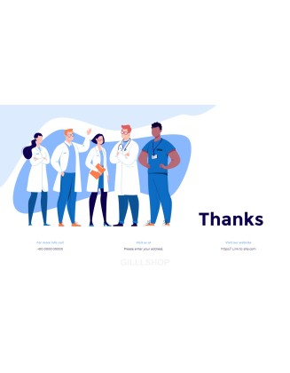 Online Medical Support Deck Animated Slides in PowerPoint