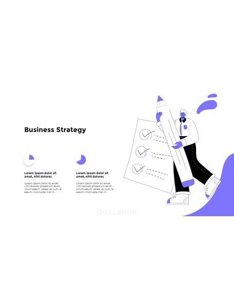 Animated Templates - Flat Illustration Pitch Deck Design