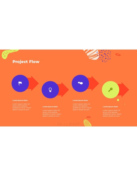 Abstract Background Pitch Deck Design Animation Templates