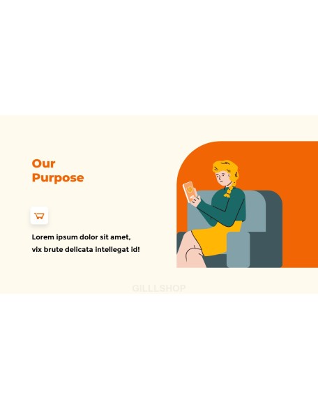 Online Delivery Service Pitch Deck powerpoint animation template
