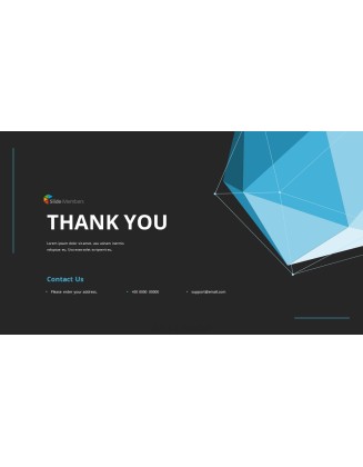 Polygon Background Business Powerpoint Presentation Video